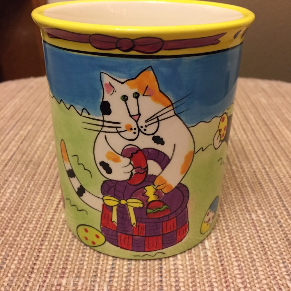 CATZILLA HAND PAINTED MUG